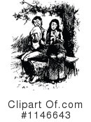 Couple Clipart #1146643 by Prawny Vintage