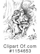 Couple Clipart #1154653 by Prawny Vintage