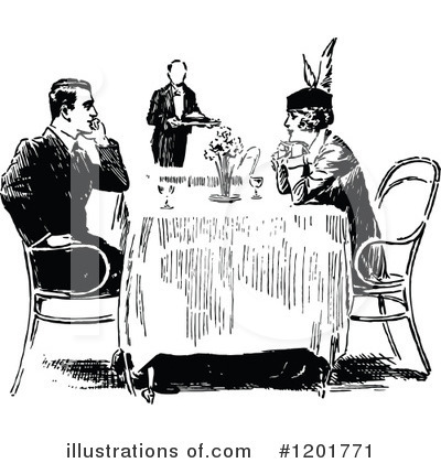 Dining Clipart #1201771 by Prawny Vintage