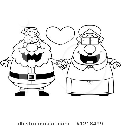 Royalty-Free (RF) Couple Clipart Illustration by Cory Thoman - Stock Sample #1218499