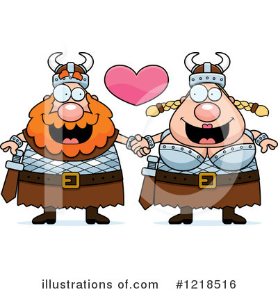 Royalty-Free (RF) Couple Clipart Illustration by Cory Thoman - Stock Sample #1218516