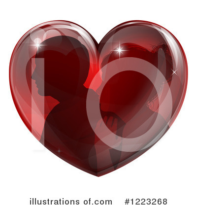 Royalty-Free (RF) Couple Clipart Illustration by AtStockIllustration - Stock Sample #1223268