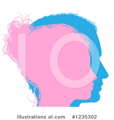 Royalty-Free (RF) Couple Clipart Illustration by AtStockIllustration - Stock Sample #1235302