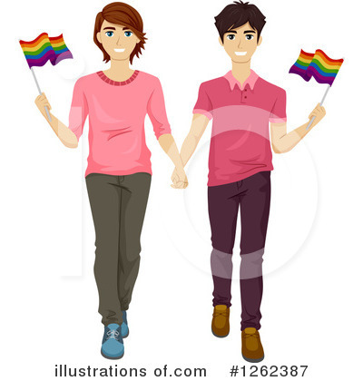 Royalty-Free (RF) Couple Clipart Illustration by BNP Design Studio - Stock Sample #1262387