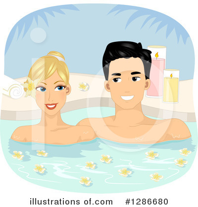 Royalty-Free (RF) Couple Clipart Illustration by BNP Design Studio - Stock Sample #1286680