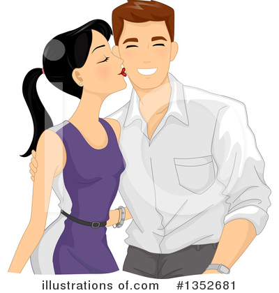 Royalty-Free (RF) Couple Clipart Illustration by BNP Design Studio - Stock Sample #1352681
