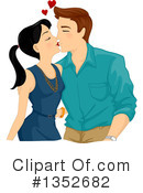 Couple Clipart #1352682 by BNP Design Studio
