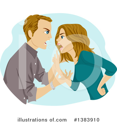 Royalty-Free (RF) Couple Clipart Illustration by BNP Design Studio - Stock Sample #1383910