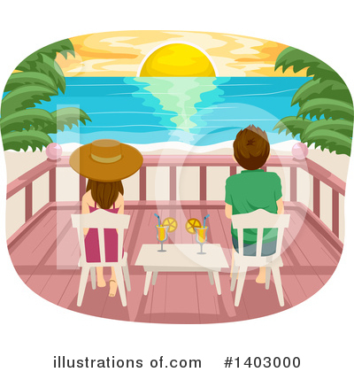 At The Beach Clipart #1403000 by BNP Design Studio