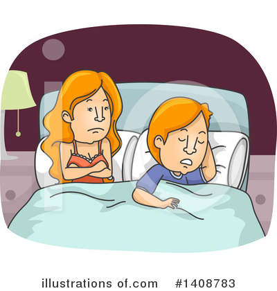 Royalty-Free (RF) Couple Clipart Illustration by BNP Design Studio - Stock Sample #1408783