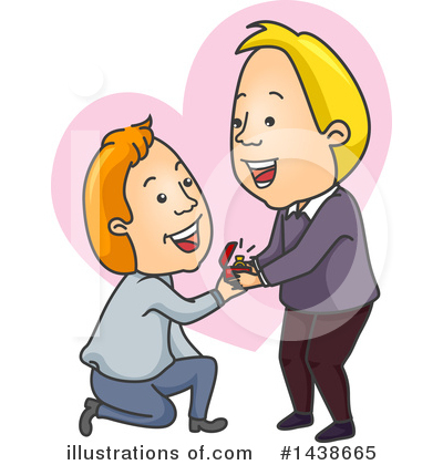 Royalty-Free (RF) Couple Clipart Illustration by BNP Design Studio - Stock Sample #1438665