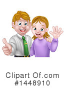 Couple Clipart #1448910 by AtStockIllustration
