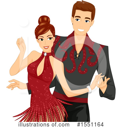Royalty-Free (RF) Couple Clipart Illustration by BNP Design Studio - Stock Sample #1551164
