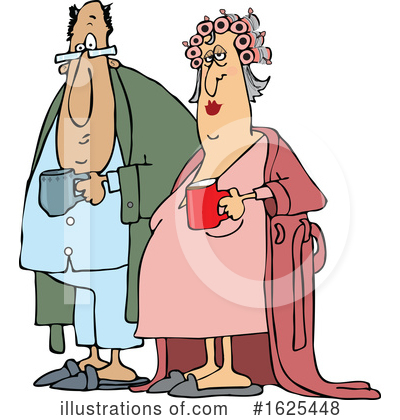 Royalty-Free (RF) Couple Clipart Illustration by djart - Stock Sample #1625448