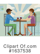 Couple Clipart #1637538 by AtStockIllustration