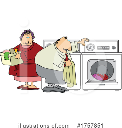 Washing Machine Clipart #1757851 by djart
