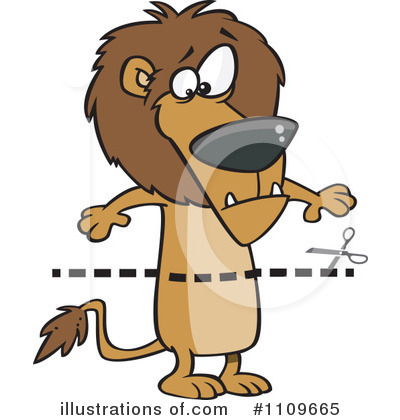Lion Clipart #1109665 by toonaday
