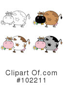 Cow Clipart #102211 by Hit Toon