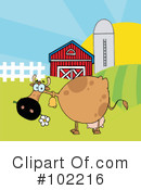 Cow Clipart #102216 by Hit Toon