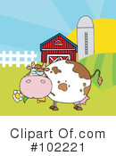 Cow Clipart #102221 by Hit Toon