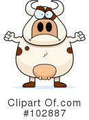 Cow Clipart #102887 by Cory Thoman