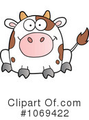 Cow Clipart #1069422 by Hit Toon