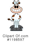 Cow Clipart #1198597 by Cory Thoman
