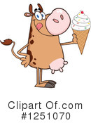 Cow Clipart #1251070 by Hit Toon