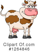 Cow Clipart #1264846 by Vector Tradition SM
