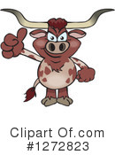 Cow Clipart #1272823 by Dennis Holmes Designs