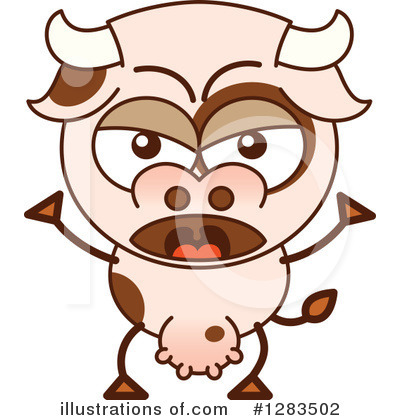 Cow Clipart #1283502 by Zooco