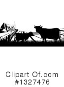 Cow Clipart #1327476 by AtStockIllustration