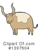 Cow Clipart #1397604 by lineartestpilot