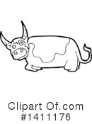 Cow Clipart #1411176 by lineartestpilot