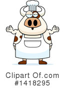 Cow Clipart #1418295 by Cory Thoman