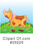 Cow Clipart #39226 by Pushkin