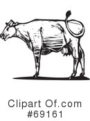 Cow Clipart #69161 by xunantunich