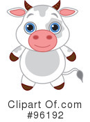 Cow Clipart #96192 by Pushkin