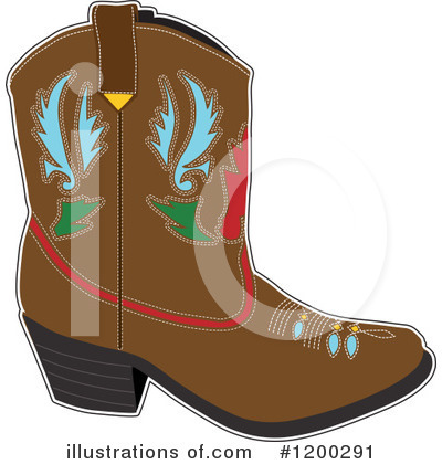 Footwear Clipart #1200291 by Maria Bell