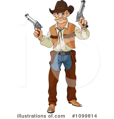 Cowboy Clipart #1099814 by Pushkin