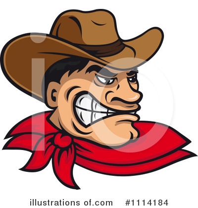 Cowboy Hat Clipart #1114184 by Vector Tradition SM