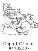 Cowboy Clipart #1192307 by toonaday