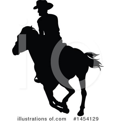 Royalty-Free (RF) Cowboy Clipart Illustration by Pushkin - Stock Sample #1454129