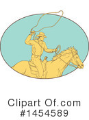 Cowboy Clipart #1454589 by patrimonio