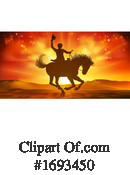 Cowboy Clipart #1693450 by AtStockIllustration