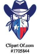 Cowboy Clipart #1705844 by patrimonio