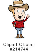 Cowboy Clipart #214744 by Cory Thoman