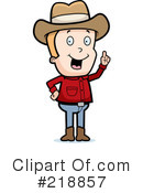 Cowboy Clipart #218857 by Cory Thoman