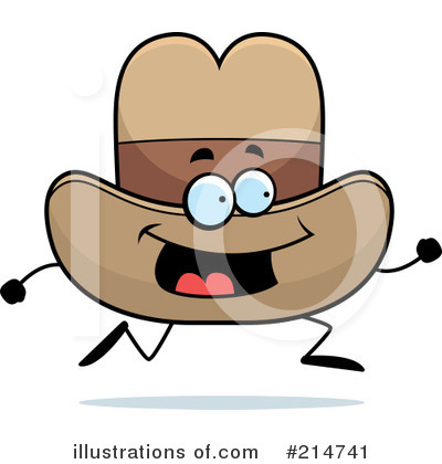 Royalty-Free (RF) Cowboy Hat Clipart Illustration by Cory Thoman - Stock Sample #214741