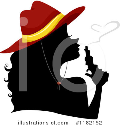 Cowgirl Clipart #1182152 by BNP Design Studio